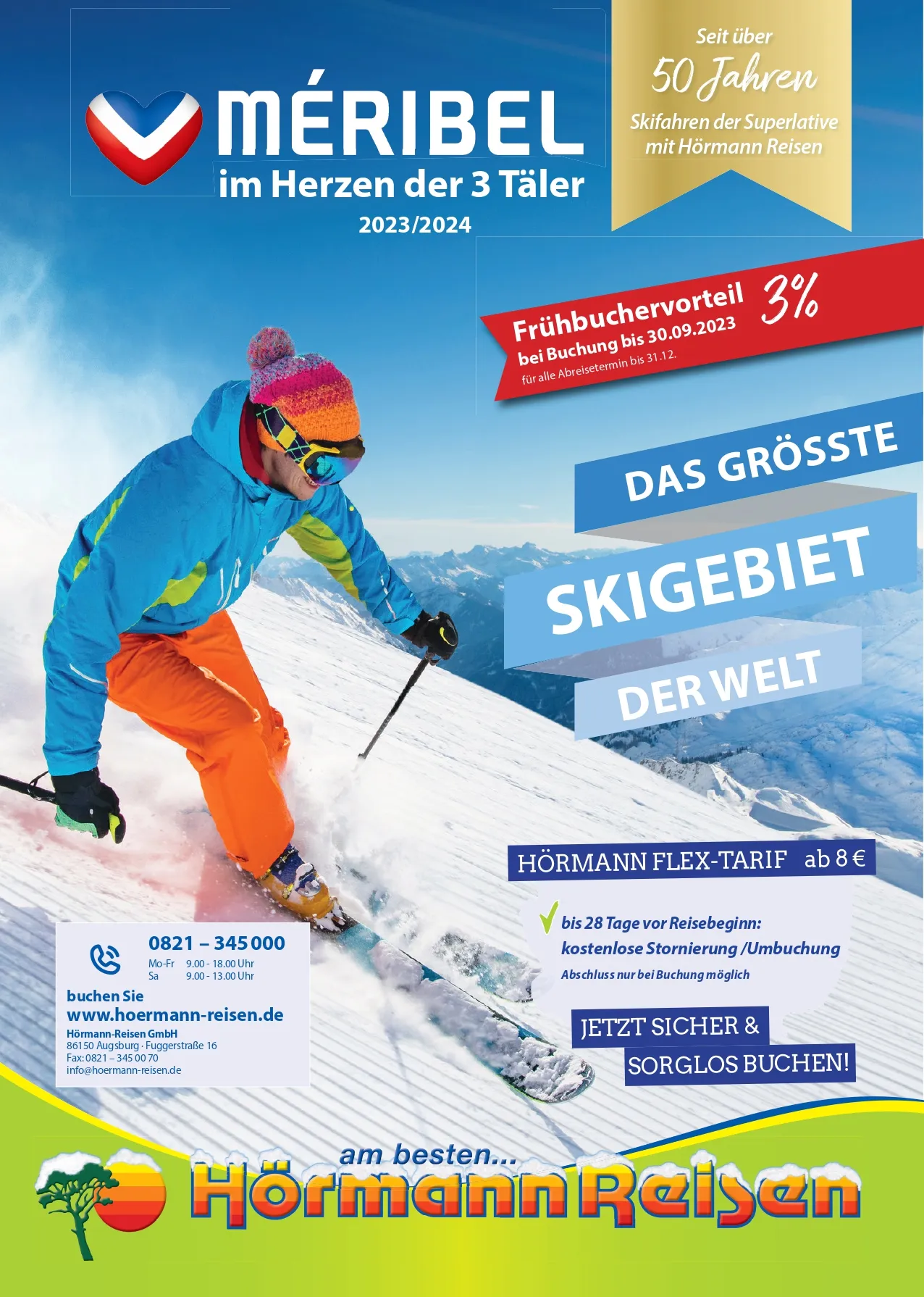 Skigebiet Méribel 2023/24