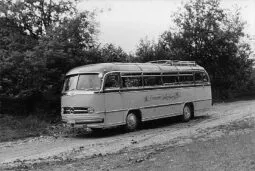 1955_Erster_Bus_Mercedes_Benz_Heckmotor_01 Omnibus von Mercedes