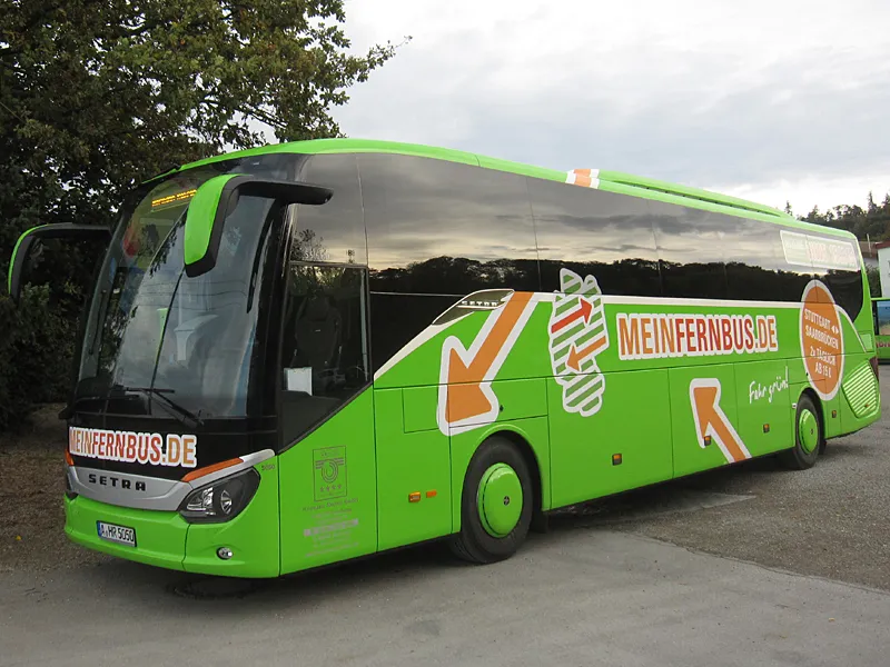 Bus von MeinFernbus