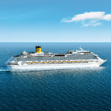 Costa-Favolosa Vogelperspektive