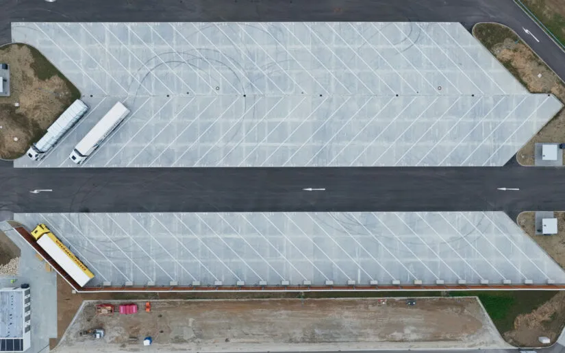 Wie gut kommt der Lkw-Parkplatz an?