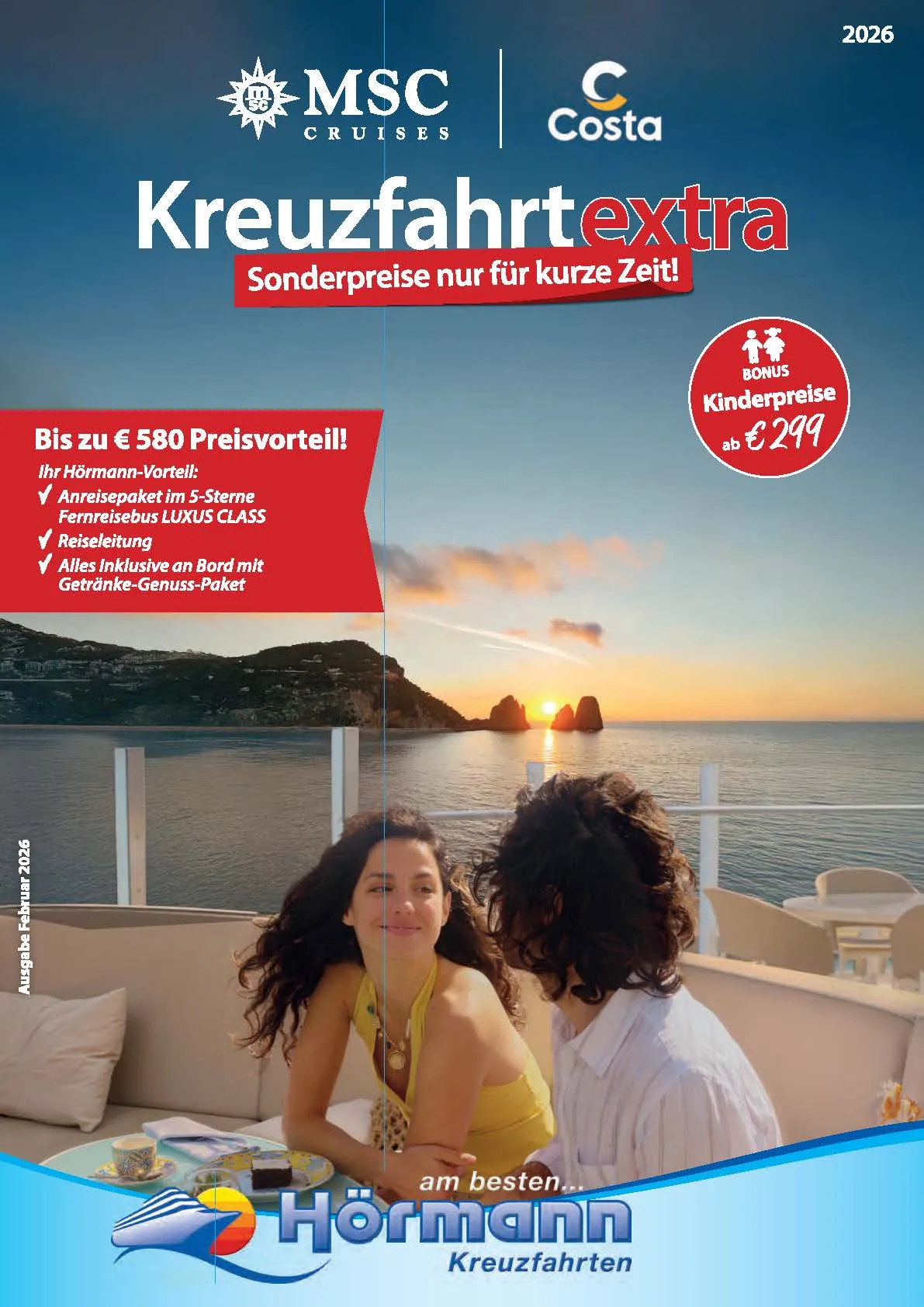 Kreuzfahrt Extra 2026