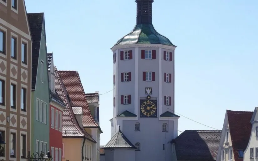 Aufnahme von der Stadt Günzburg