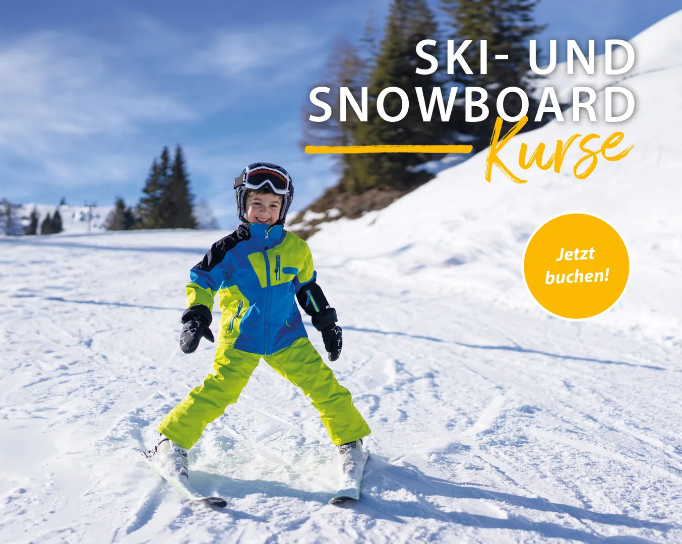 Ski und Snowboard Kurse buchbar