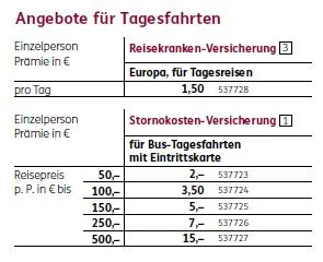 Tagesfahrten Tagesfahrten