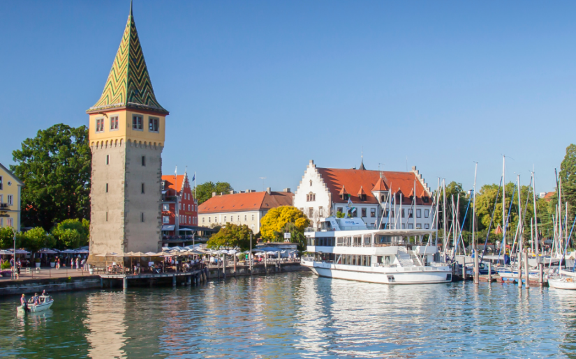 Blick auf die Stadt Lindau