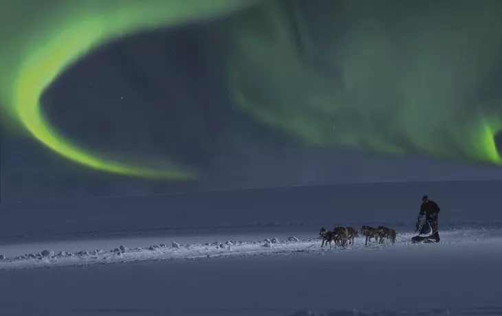 Nordlichter in Finnland