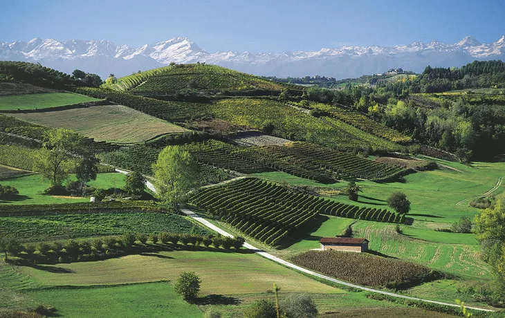 Landschaft im Piemont