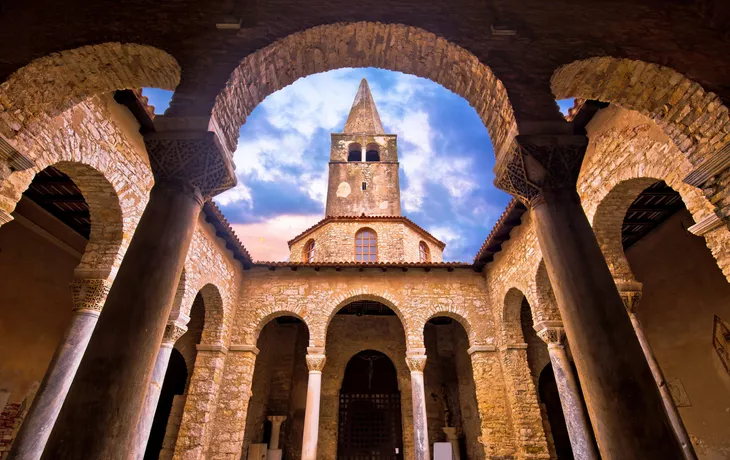 Euphrasius-Basilika in Porec, Kroatien