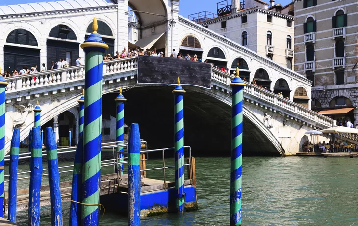 Rialto Brücke in Venedig, Italien