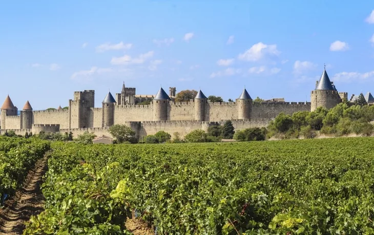 Carcassonne, Stadtmauer
