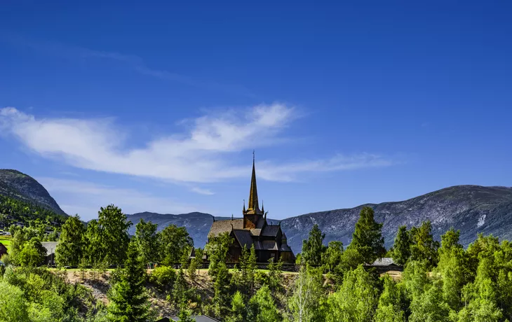Stabkirche Lom in Norwegen