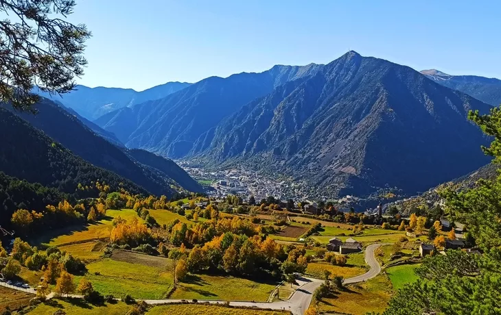 Ansichten von Engolasters in Andorra
