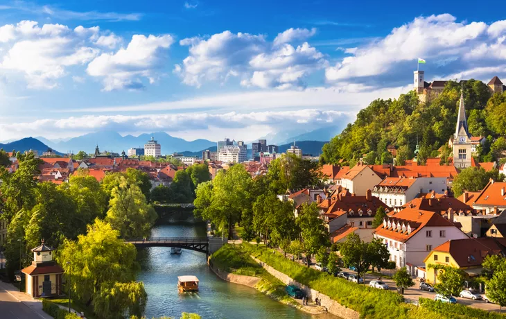 Panorama von Ljubljana