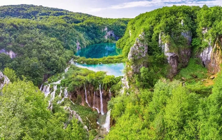 Nationalpark Plitvicer Seen in Dalmatien, Kroatien