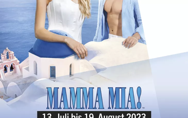 Mörbisch, Seefestspiele 2023, Mamma Mia - hoch