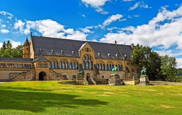 Die Kaiserpfalz in Goslar, Deutschland