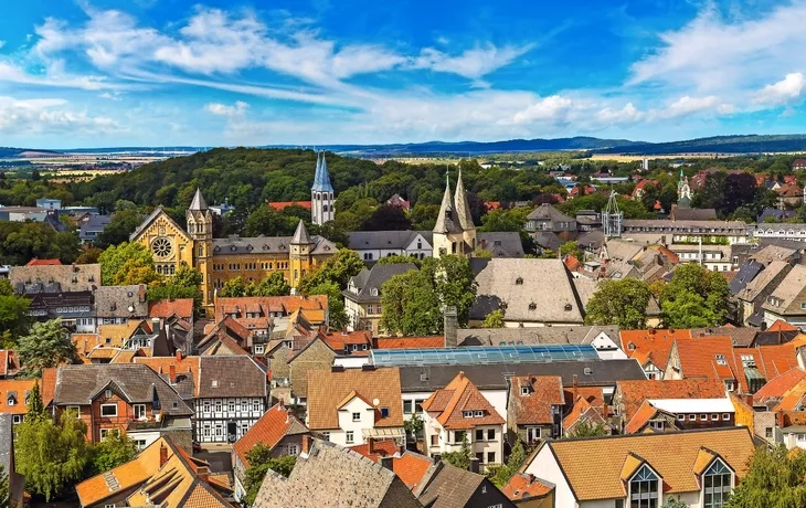 Panoramablick von Goslar, Deutschland