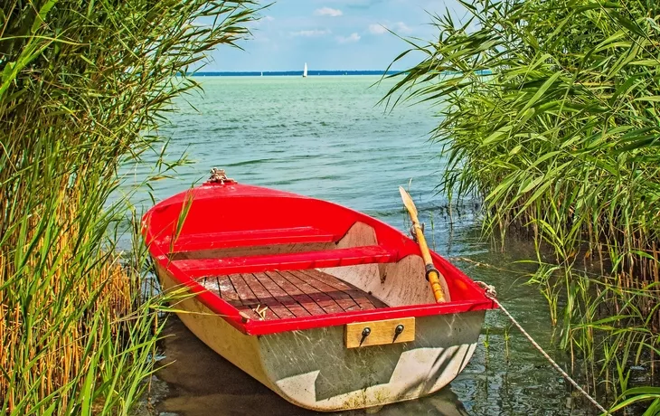 Boot auf dem Balaton