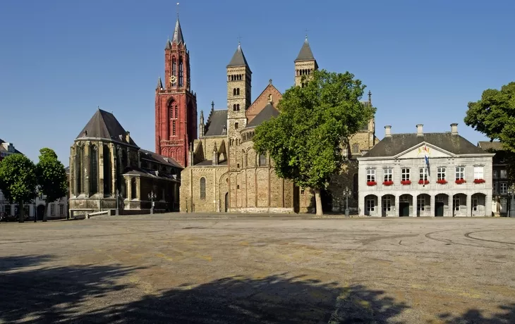 Vrijthof in Maastricht in den Niederlanden