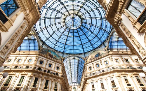 Galleria Vittorio Emanuele II in Mailand, Italien