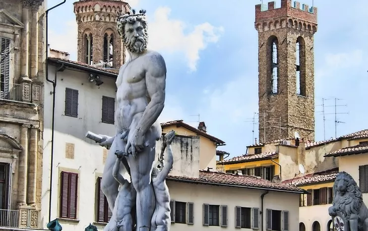 Piazza della Signoria in Florenz, Italien