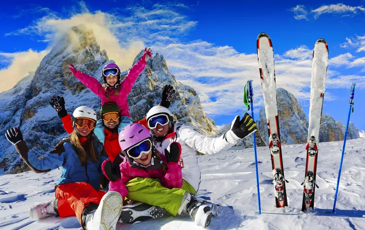 Skifahren in San Martino di Castrozza