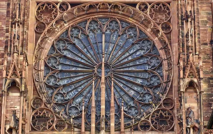 France, cathedral of Strasbourg in Alsace