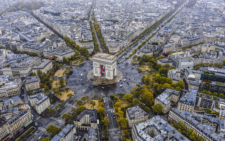 Arc de Triomphe de l?Étoile in Paris, Frankreich