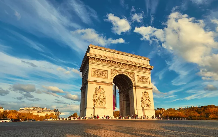 Arc de Triumph in Paris, Frankreich