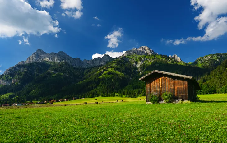 Tannheimer Tal in Tirol, Österreich