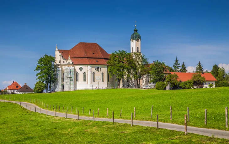 Wallfahrtskirche Wieskirche in Bayern