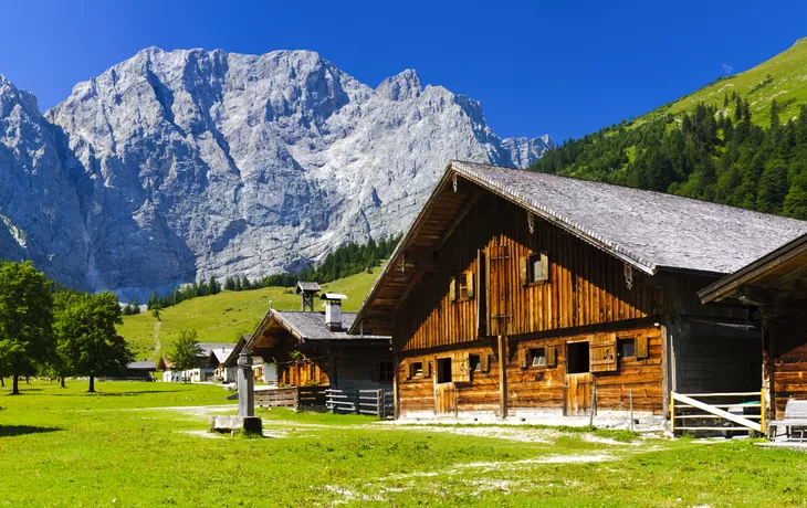 Alm im Großen Ahornboden