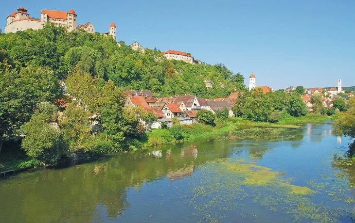 das malerische Harburg an der romantischen Strasse