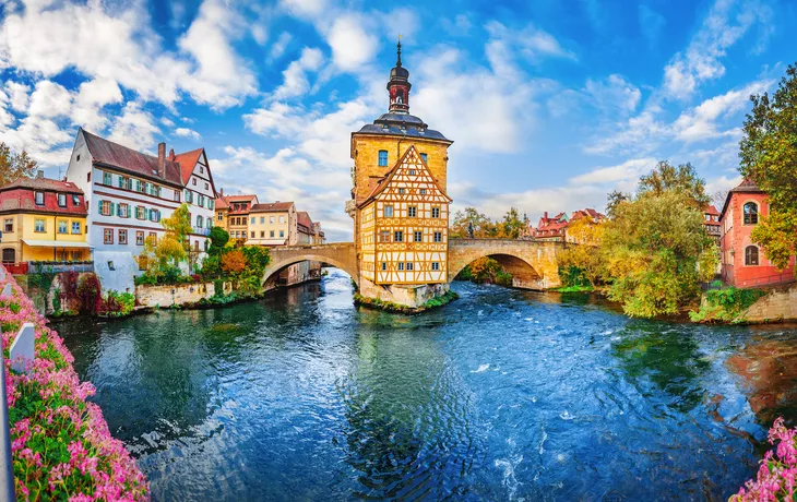 Brückenrathaus in Bamberg, Deutschland