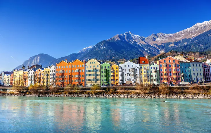 Altstadt von Innsbruck in Tirol, Österreich