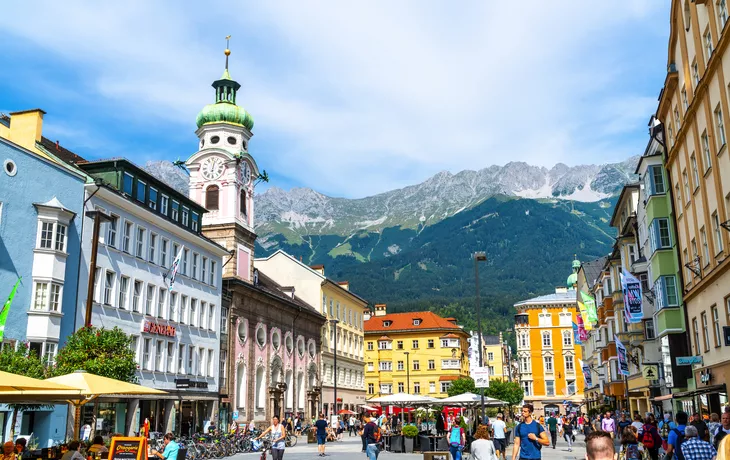 Altstadt von Innsbruck in Tirol, Österreich