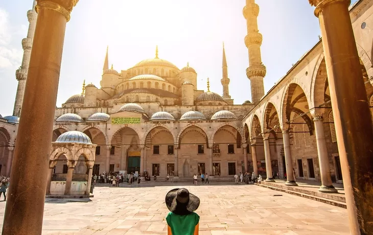 blaue Moschee in Istanbul, Türkei