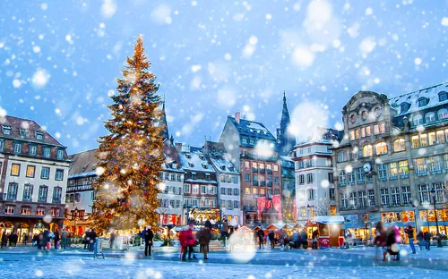 Weihnachtsmarkt in Straßburg