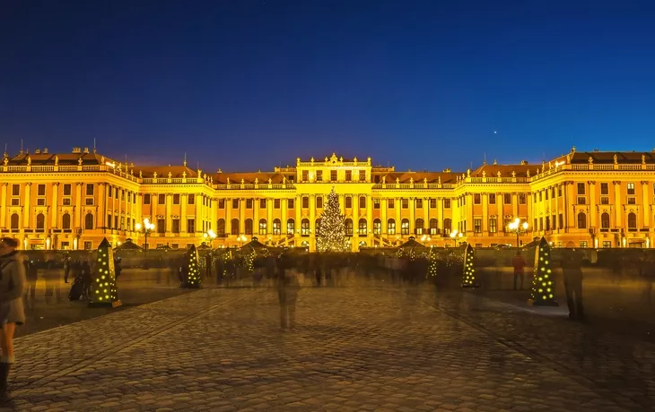 Schloss Schönbrunn zur Weihnachtszeit, Wien