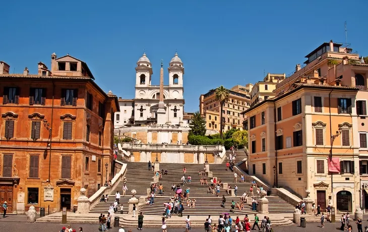 Spanische Treppe in Rom, Italien