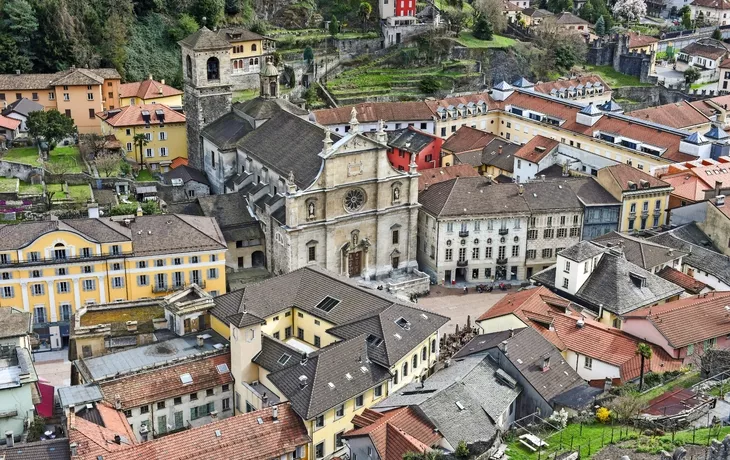Altstadt von Bellinzona im Kanton Tessin