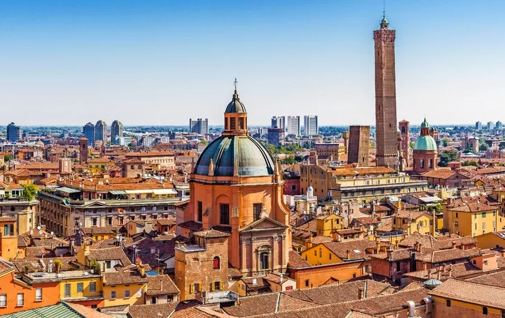Stadtbild von Bologna