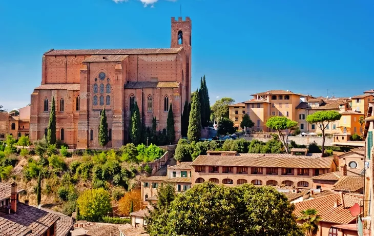 Siena in der Toskana, Italien