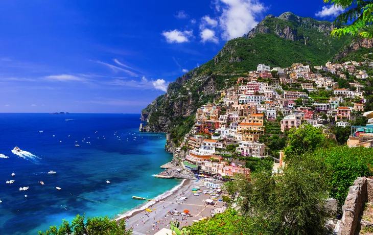 Positano an der Amalfi-Küste in Italien