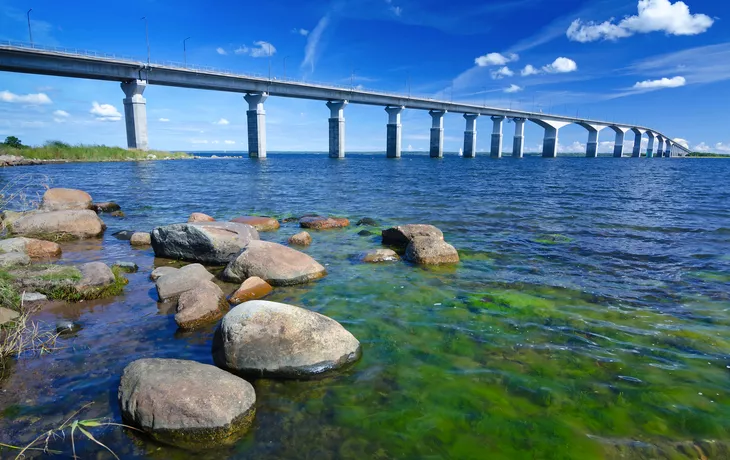 Olands Brücke in der Sommersaison