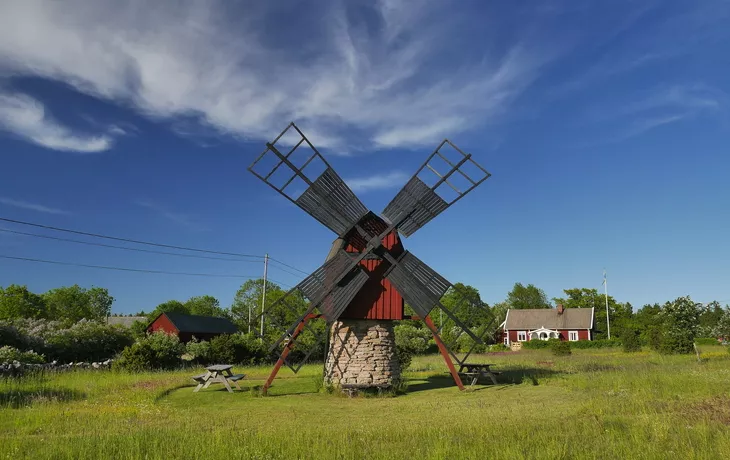 Windmühle auf Öland,Schweden