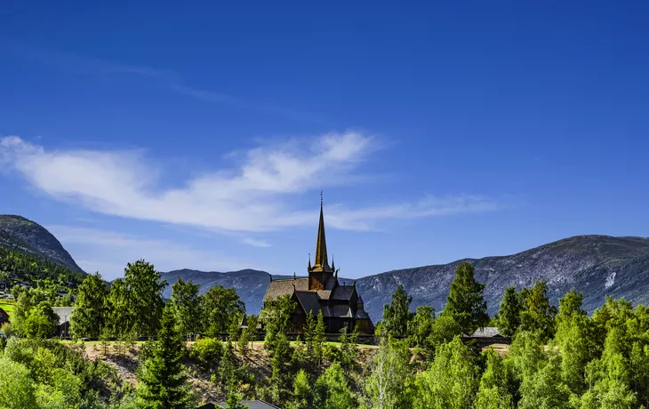 Stabkirche Lom in Norwegen