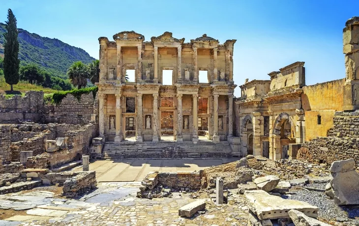 Celsus-Bibliothek in Ephesus, Türkei