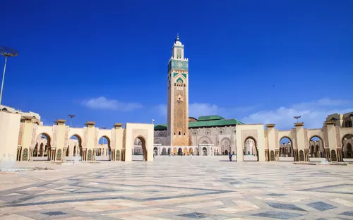 Moschee Hassan II. in Casablanca, Marokko